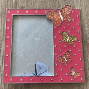 Butterfly photo frame